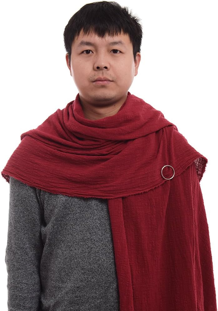 GRACEART Post Apocalyptic Shawl Scarf Shaman Cowl Medieval Costume Sash - Image 2